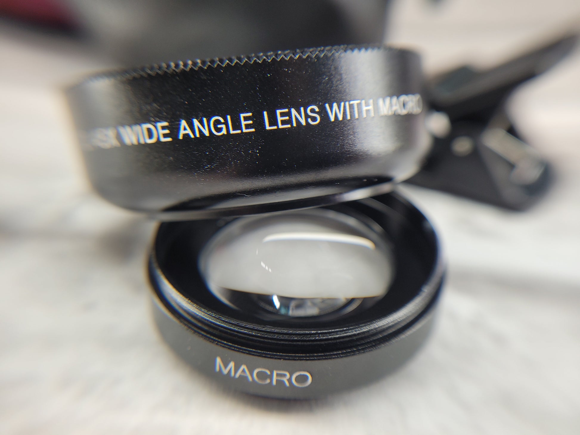 0.45x et lentille macro pour cellulaire