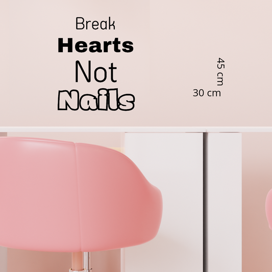 Heart breaker | choix de couleurs | 30cm largeur