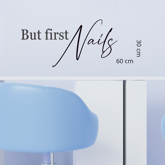 But first.. NAILS | choix de couleurs | 60cm largeur