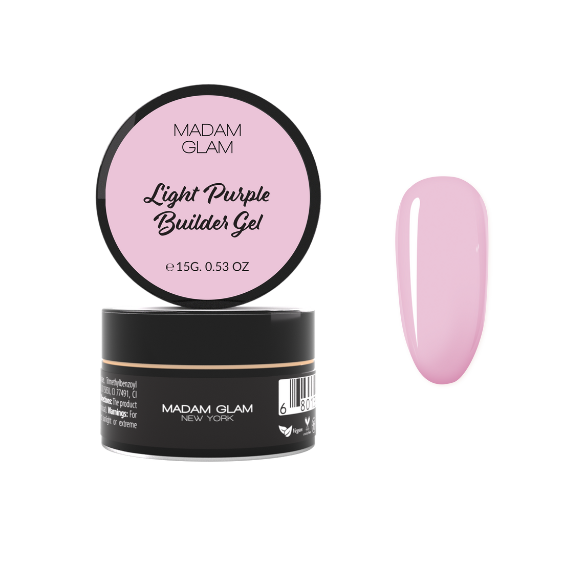 Gel de construction LIGHT PURPLE - Builder Gel | MADAM GLAM