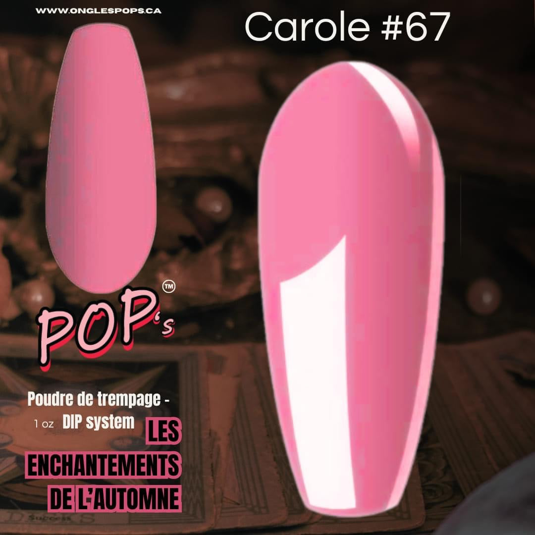 Carole 1oz / Poudres de couleurs POP'S pour résine et poudre