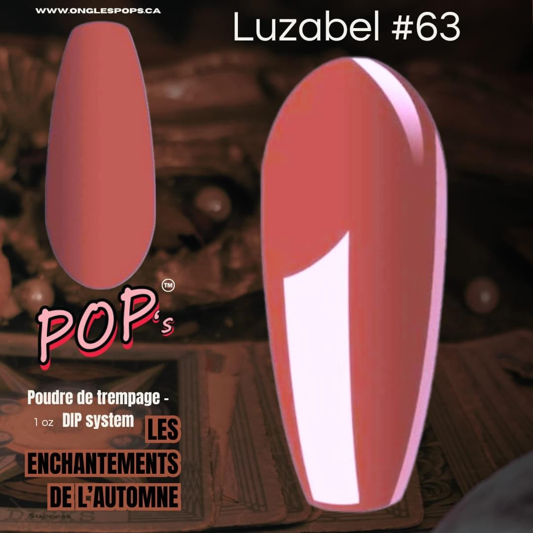 Luzabel 1oz / Poudres de couleurs POP'S pour résine et poudre