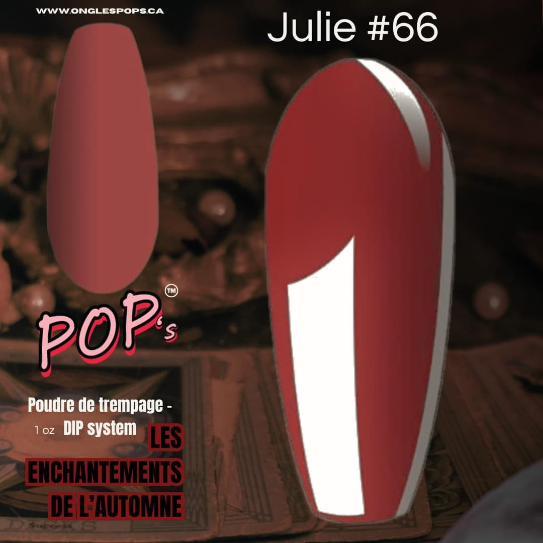 Julie 1oz / Poudres de couleurs POP'S pour résine et poudre