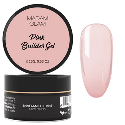 Gel de construction - PINK Builder Gel  | MADAM GLAM