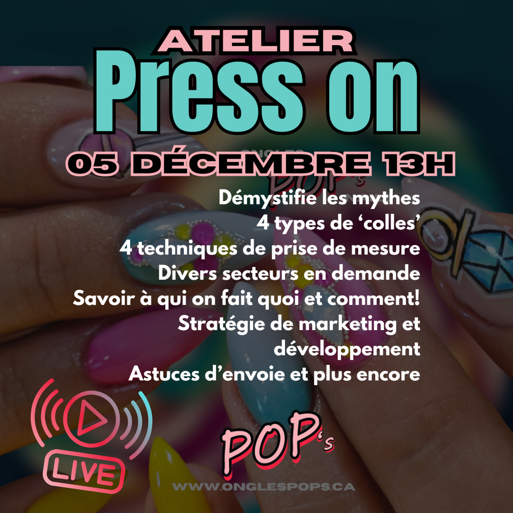 ATELIER EN DIRECT PRESS ON 07 avril 10h