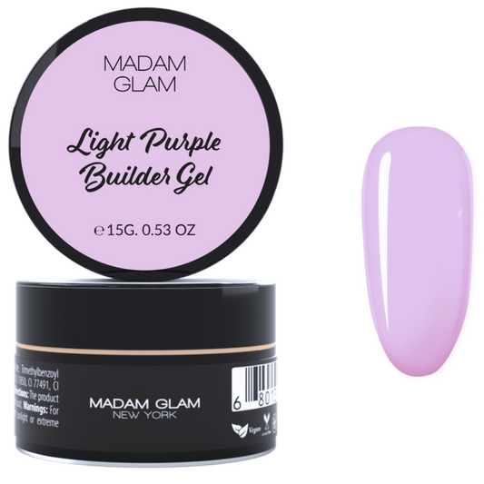 Gel de construction LIGHT PURPLE - Builder Gel  | MADAM GLAM