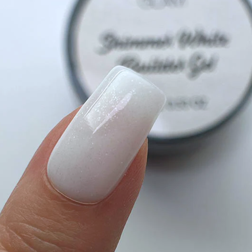 Gel de construction - Shimmer White Builder Gel  | MADAM GLAM