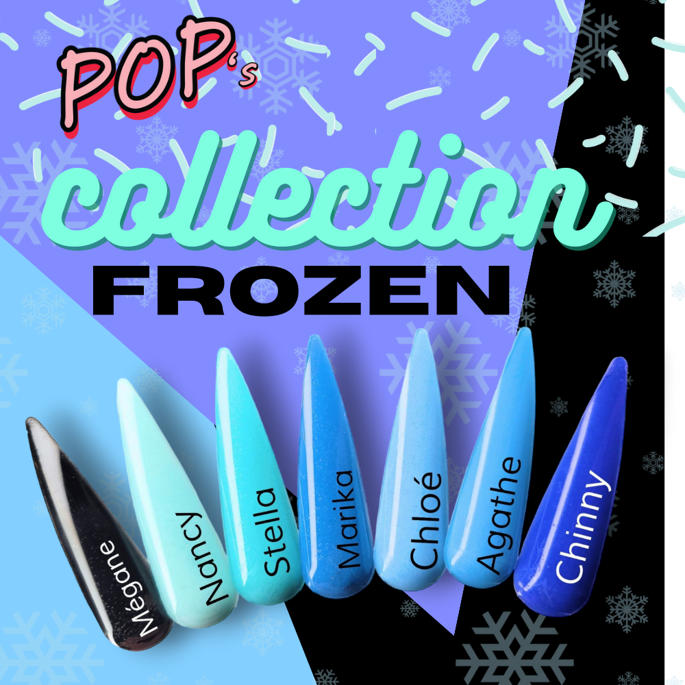 Collection Frozen / collection complète - Poudres de couleurs pour résine et poudre