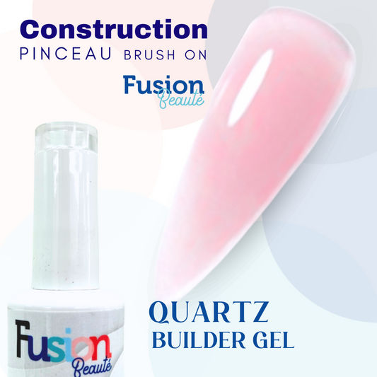 Gel de Construction Auto-Nivelant au Pinceau | QUARTZ rose | Builder Gel Brush On