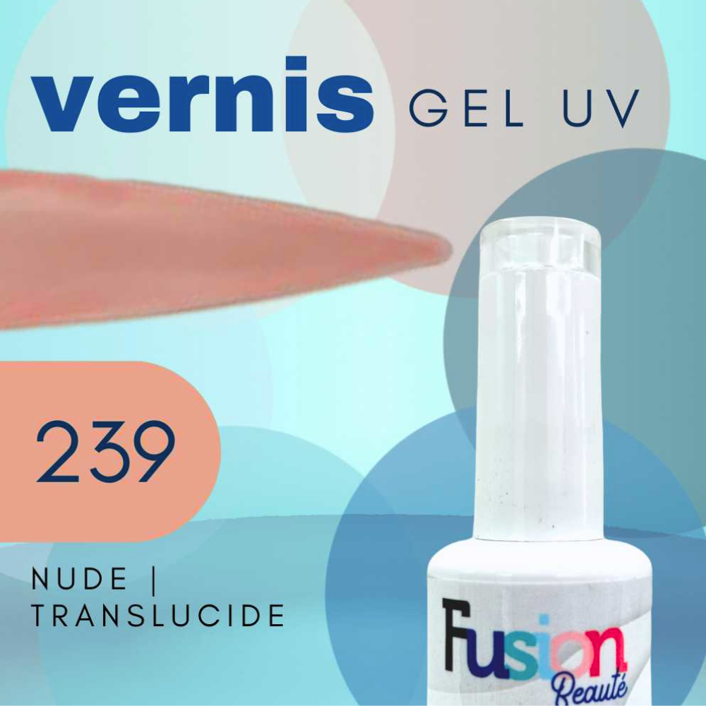 239 Vernis UV | LED Translucide | Nude