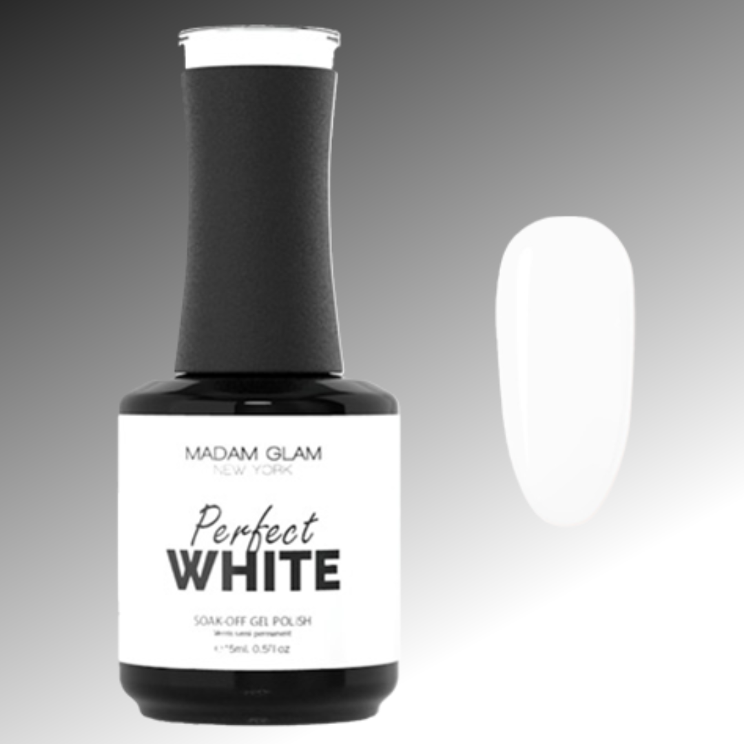 Perfect white | vernis UV parfait blanc | Madam Glam