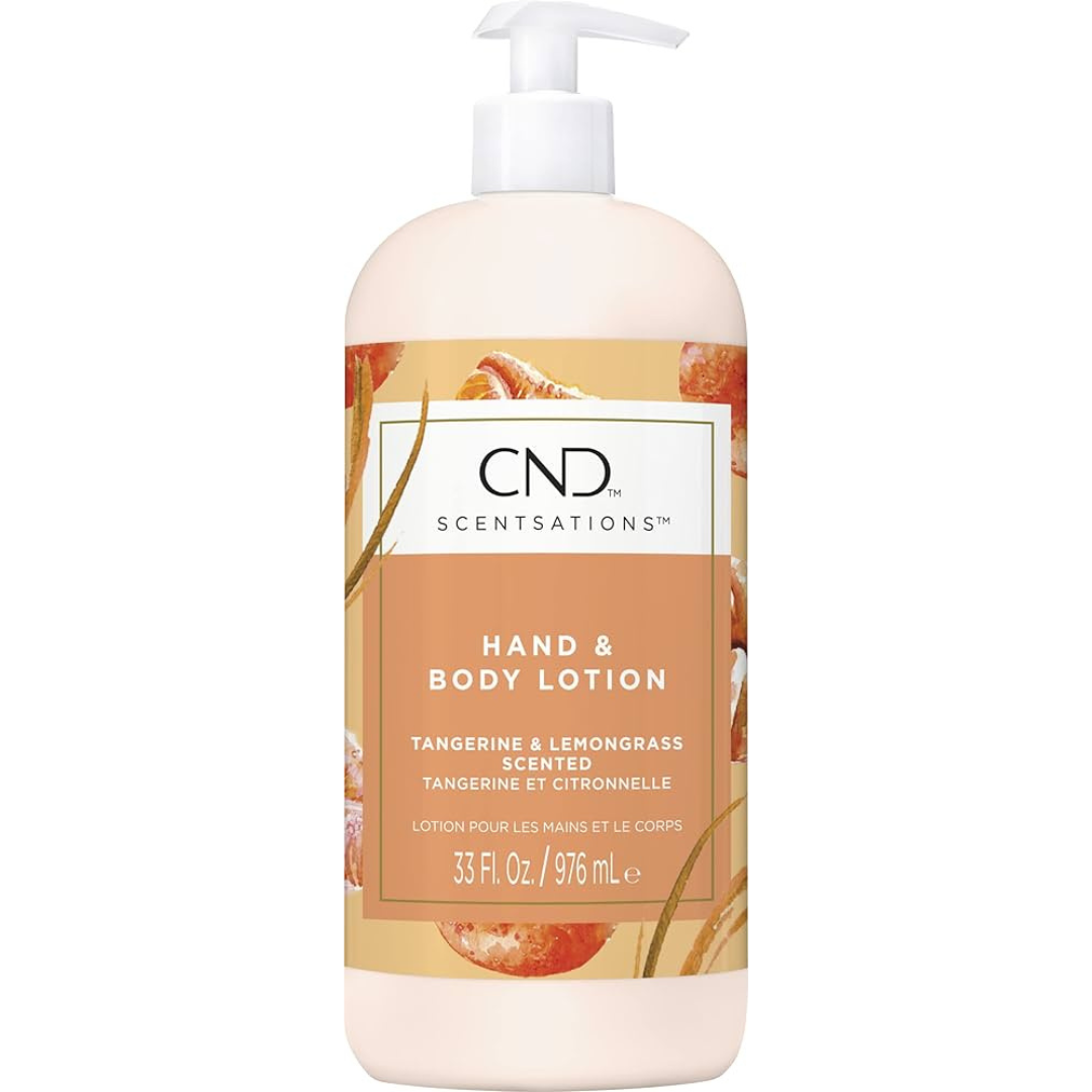 Lotion CND SCENTSATIONS 33 oz | Tangerine & Citronelle | GROS FORMAT