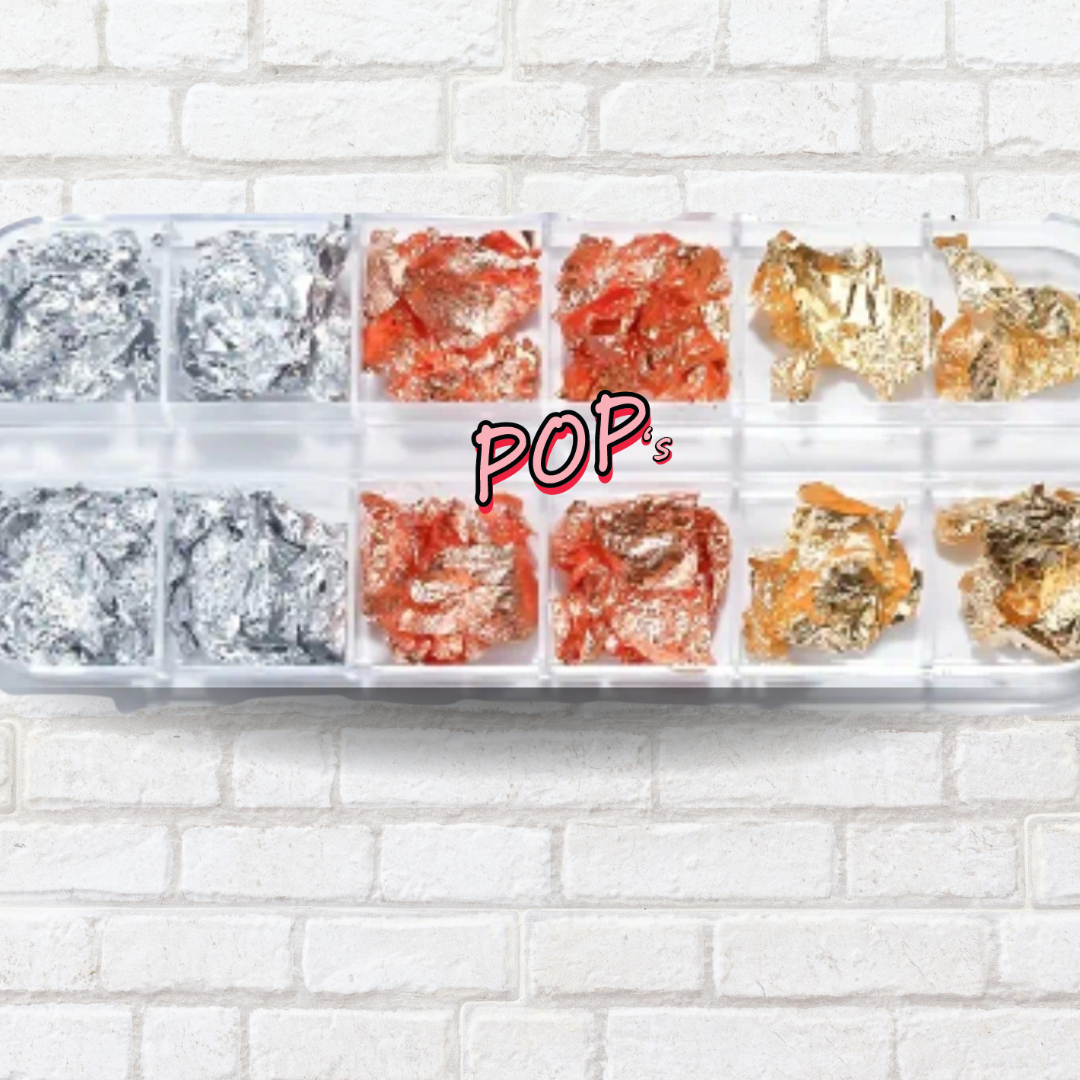 Coffret de mylar, papier métallique | 3 couleurs