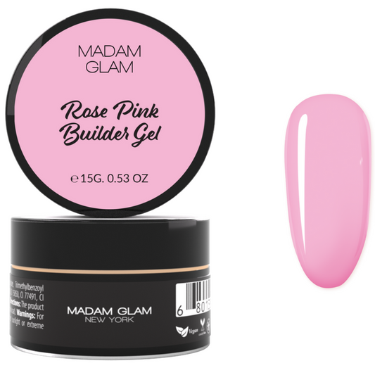 Gel de construction ROSE~PINK Builder Gel  | MADAM GLAM