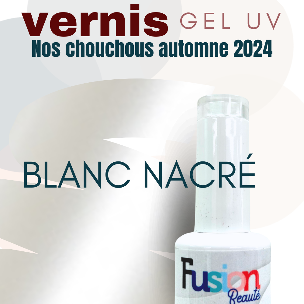 161 Vernis permanent | LED - BLANC NACRÉ