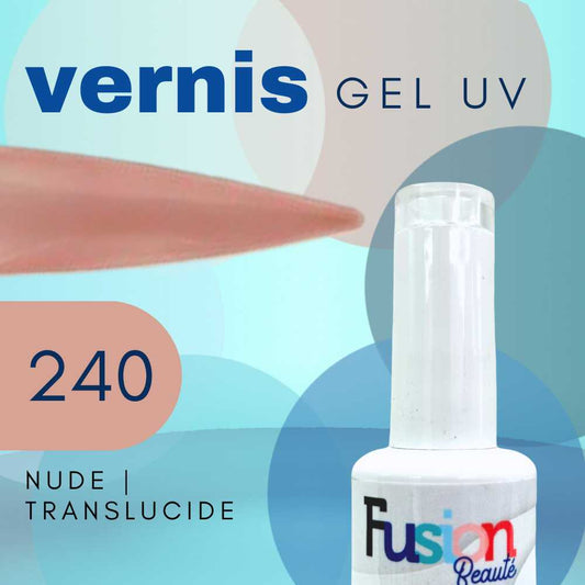 240 Vernis UV | LED Translucide | Nude