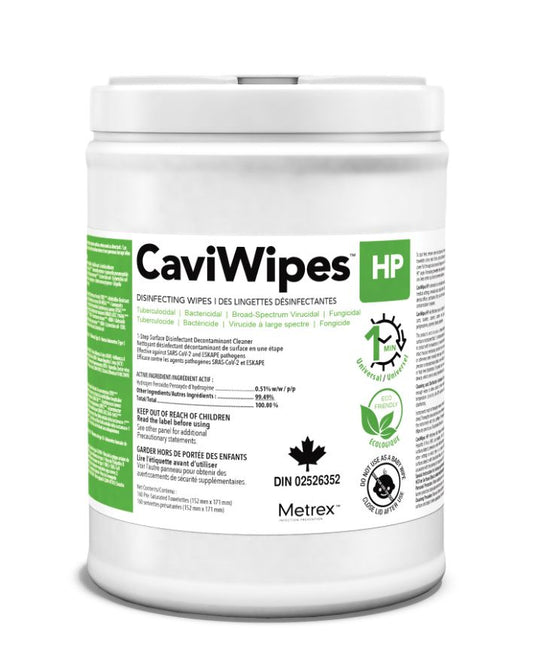 CaviWipes Lingettes Désinfectantes Extra Larges