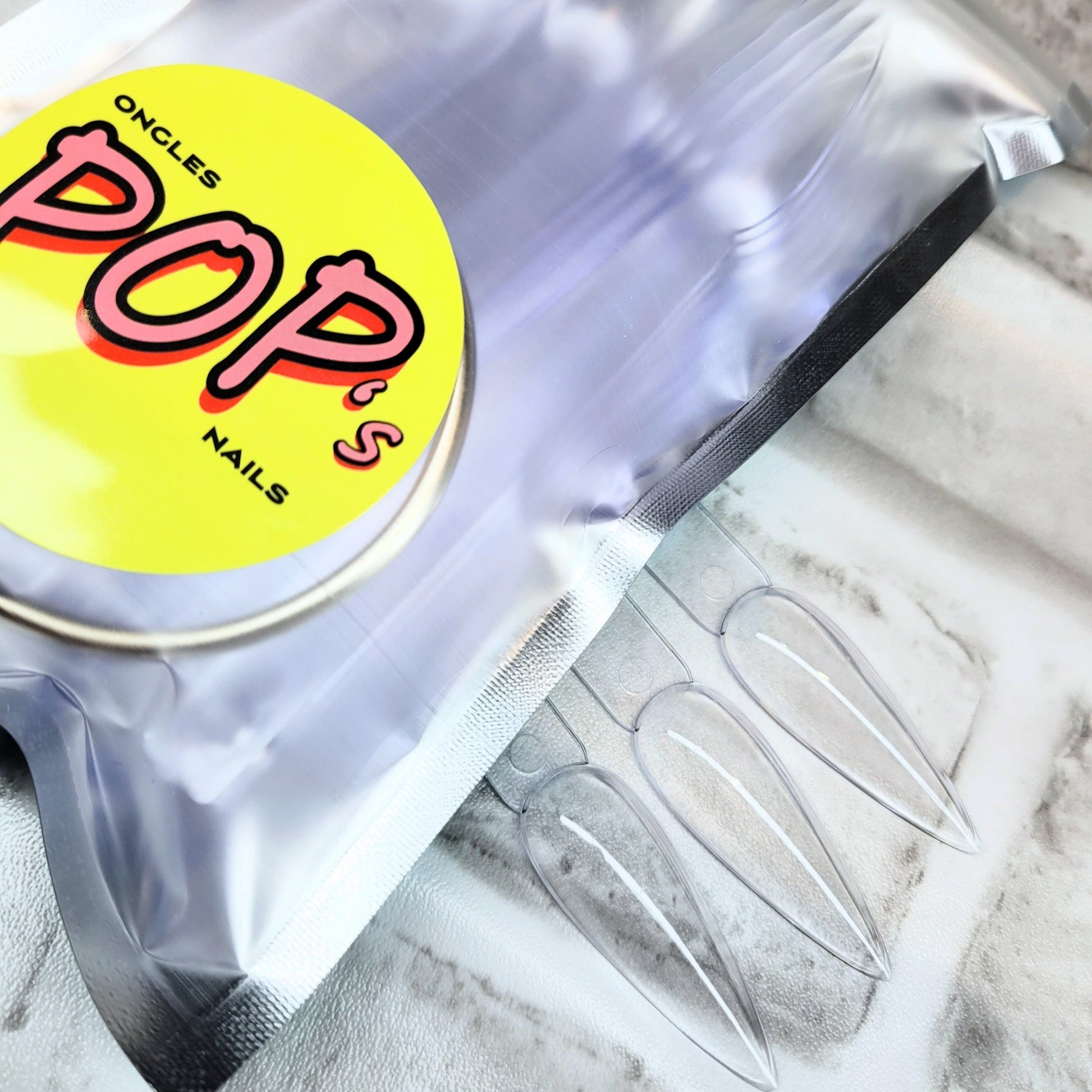 50x bâtons pour démo transparents pointue/carré