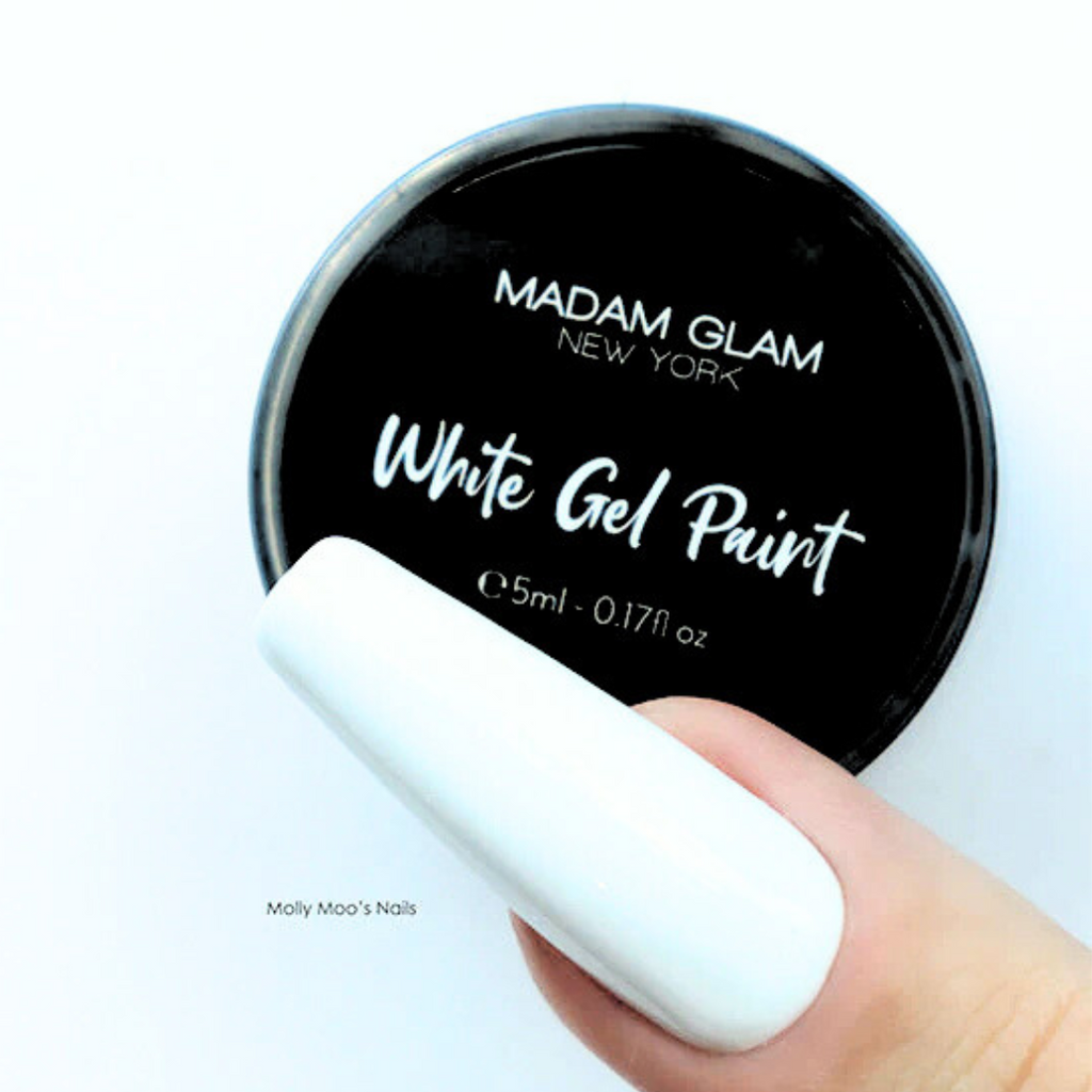 Gel paint blanc OPAQUE | MADAM GLAM | No wipe