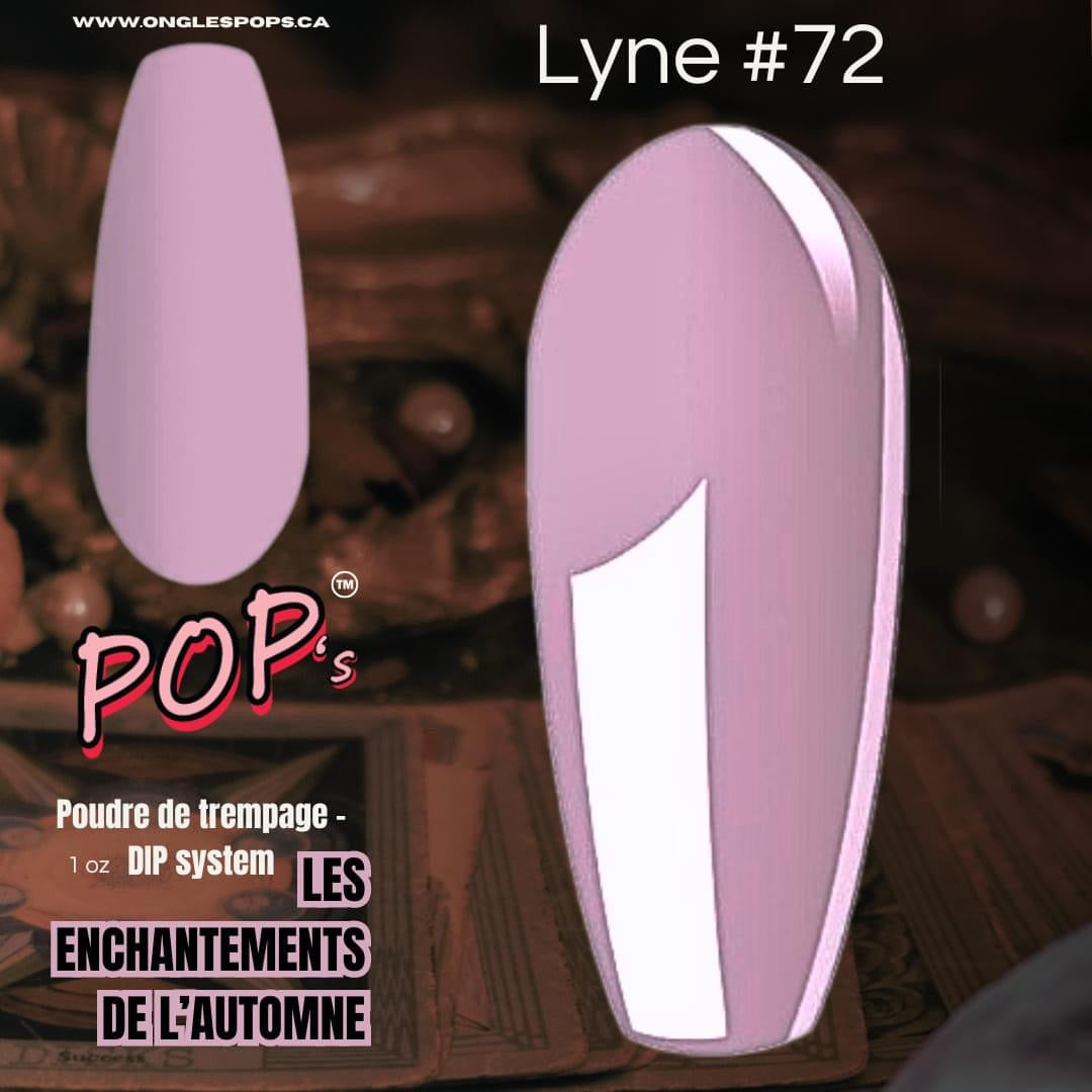 Lyne 1 oz/ Poudres de couleurs POP'S pour résine et poudre