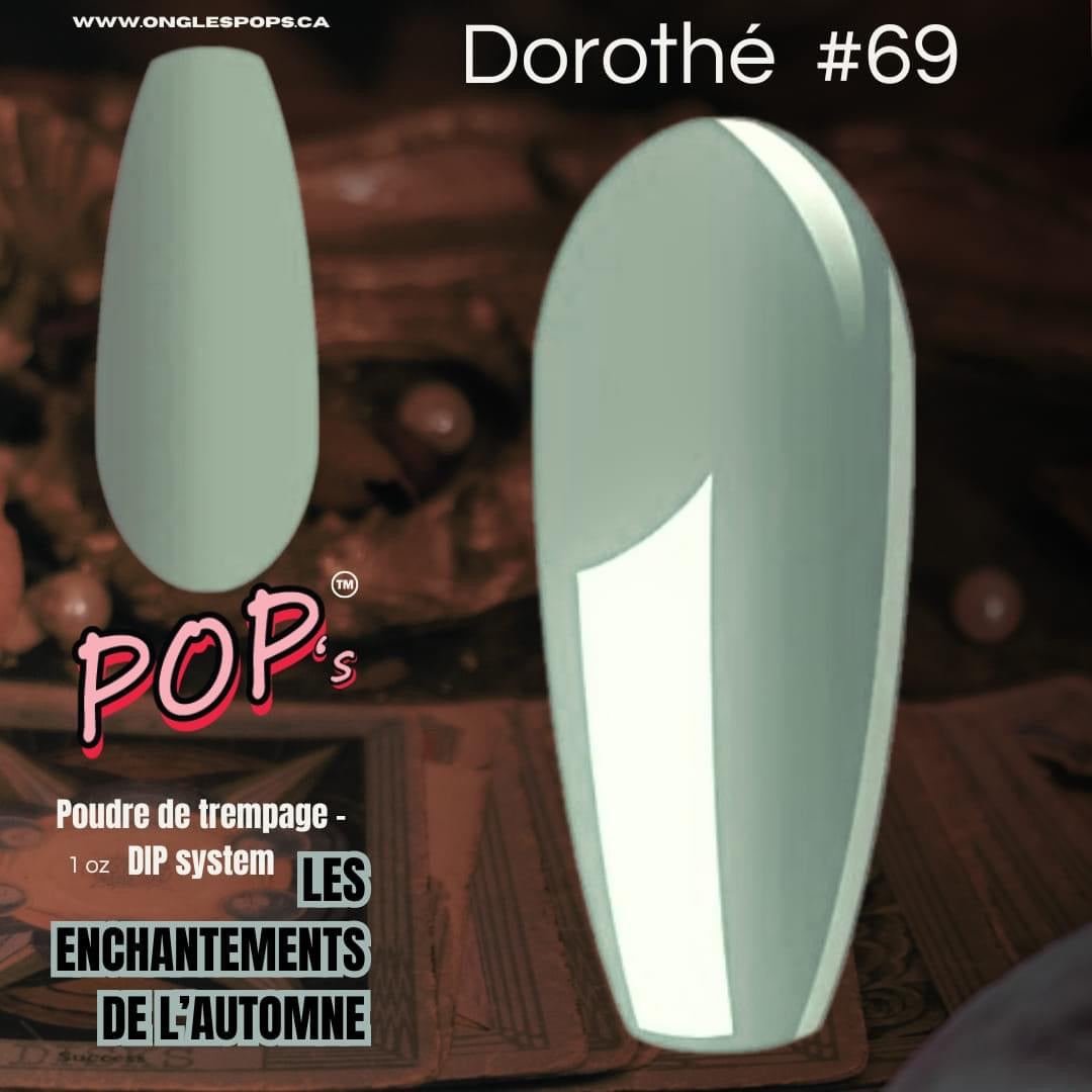 Dorothé 1 oz/ Poudres de couleurs POP'S pour résine et poudre
