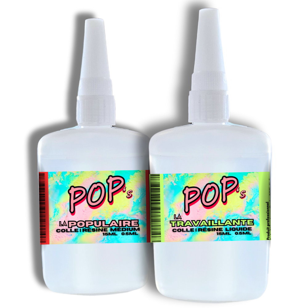 Les résines | Format remplissage 4oz | Claire / liquide - Médium |