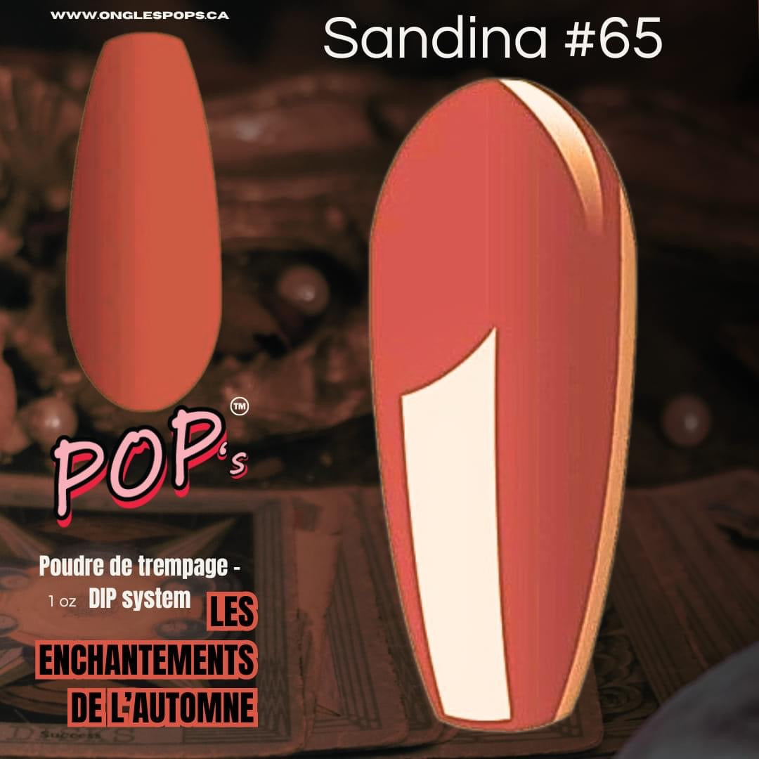 Sandina 1oz / Poudres de couleurs POP'S pour résine et poudre