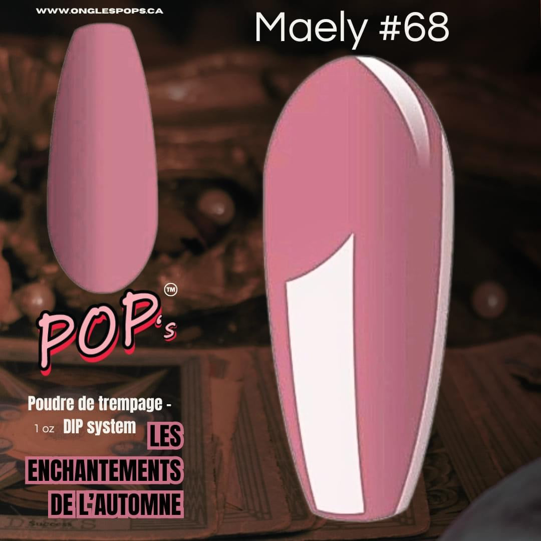 Maely 1 oz /Poudres de couleurs POP'S pour résine et poudre