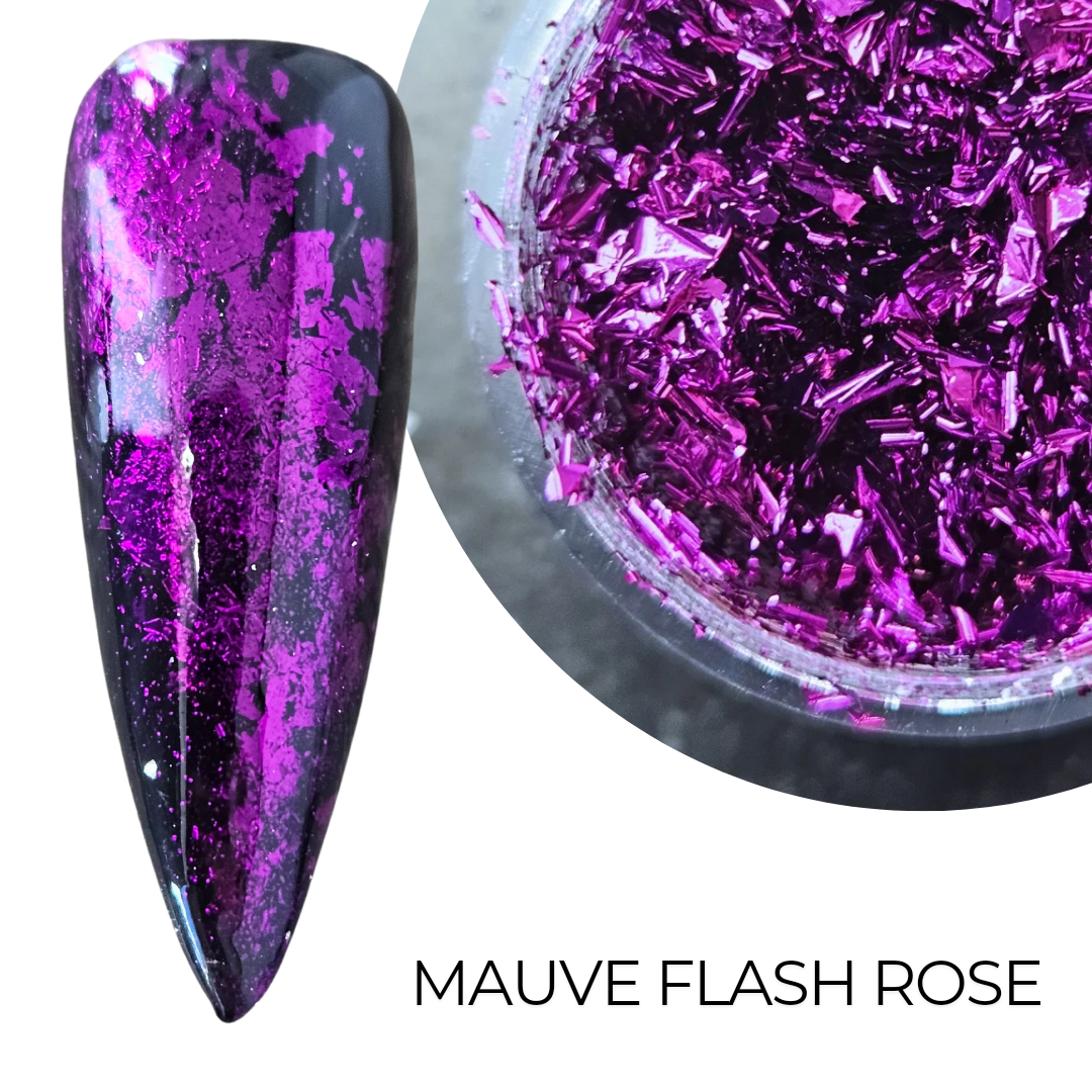 Mauve flash rose | Mylar pot 20g