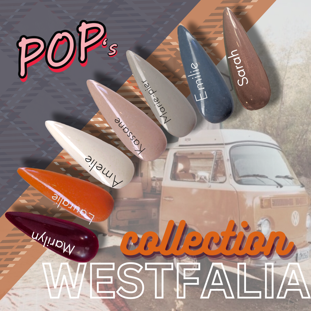 Collection WESTFALIA / collection complète - Poudres de couleurs POP'S pour résine et poudre