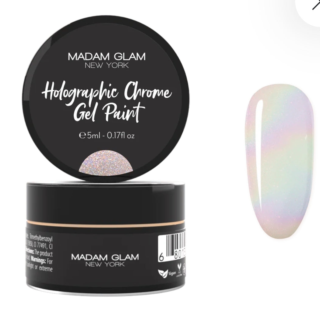 Gel paint UV | HOLOGRAPHIQUE | chrome