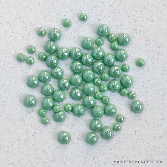 BIJOUX | PERLE | COLOR VIBE - MENTHE Marie-Ève Mongeau