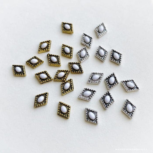 Bijoux vintage | Losange OR - Marie-Eve Mongeau