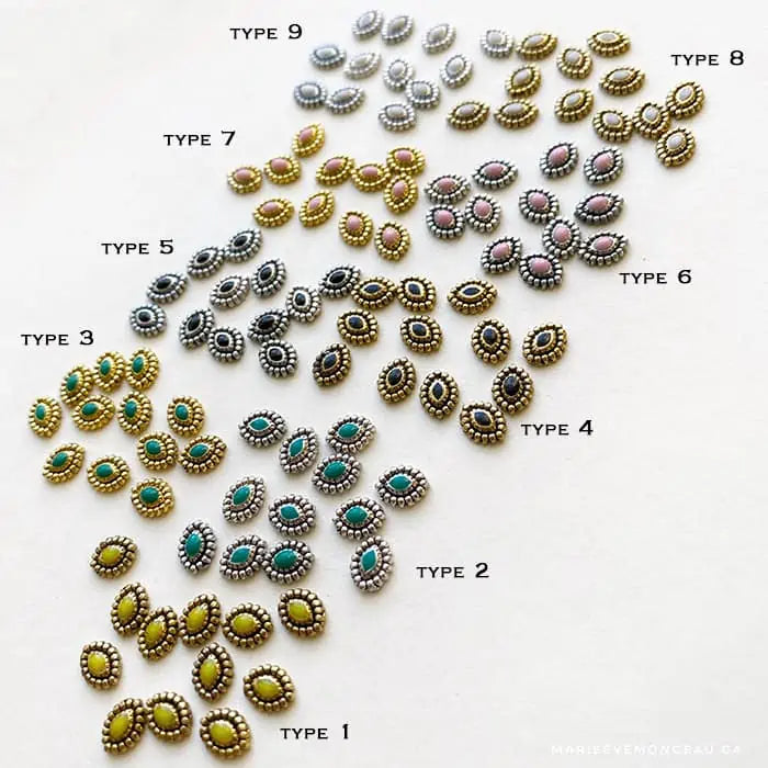 BIJOUX | VINTAGE- OEIL JAUNE TYPE 1 Marie-Ève Mongeau