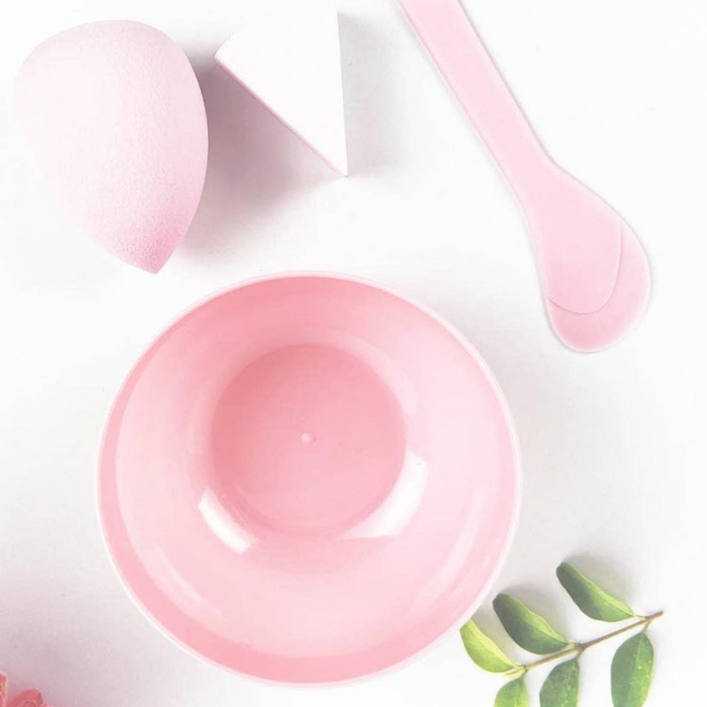 Bol pour masque faciaux spatule + ensemble d’éponges