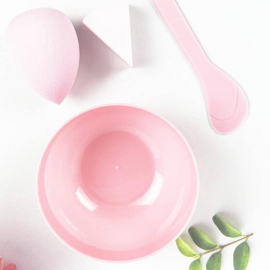 Bol pour masque faciaux spatule + ensemble d’éponges