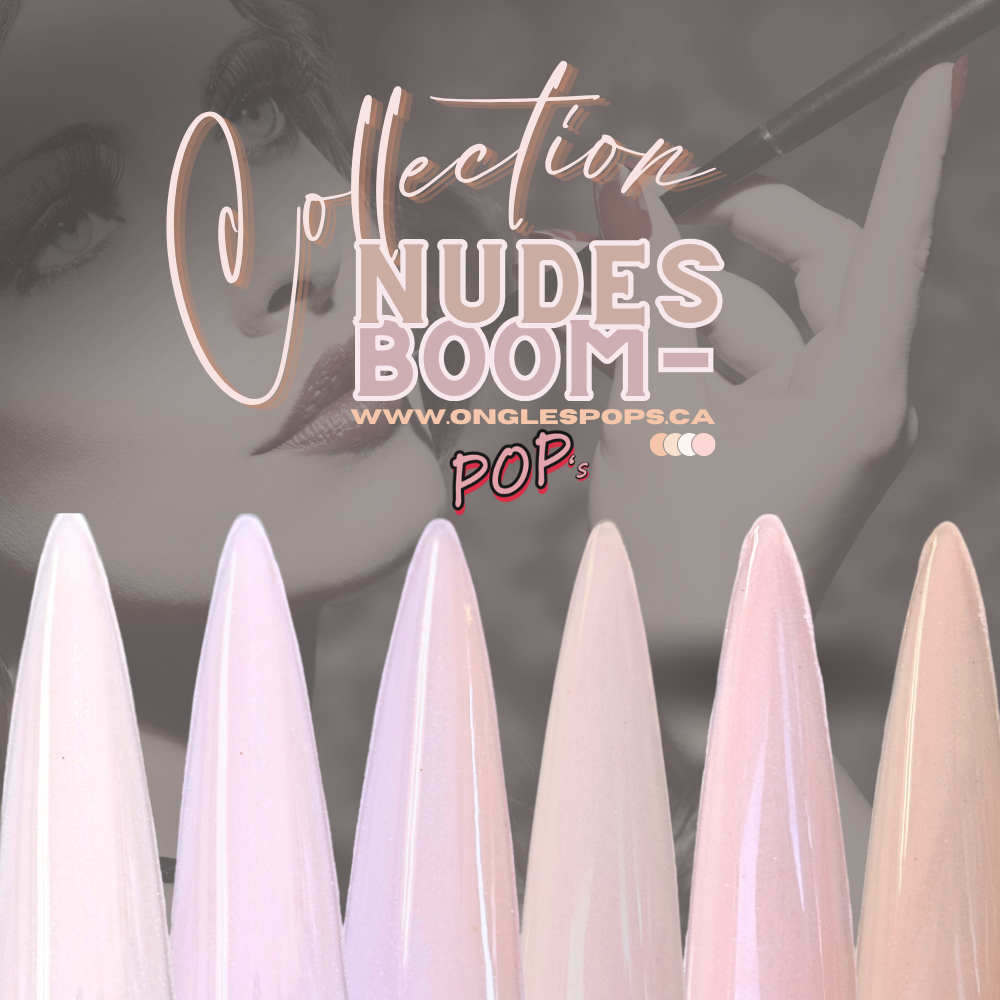 BOOM-NUDES Collection complète | Poudre POP’S