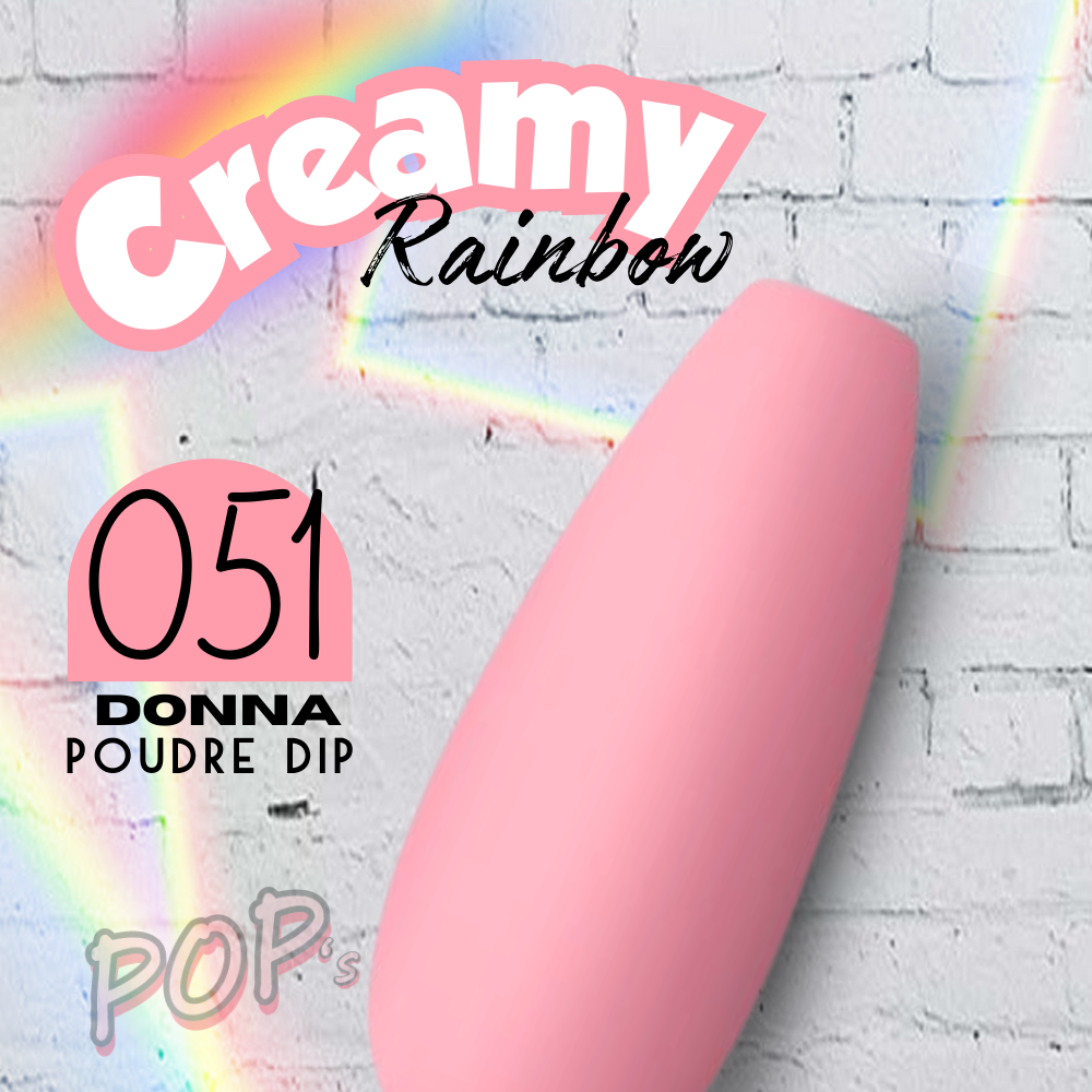 Donna 51 | Poudre collection Creamy Rainbow 🌈