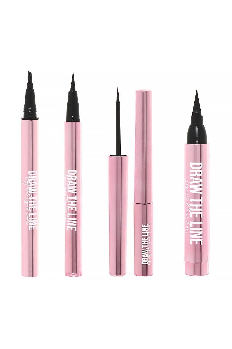 Ensemble de 4 eyes liner liquides | Draw The Line