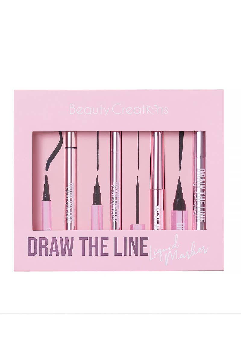 Ensemble de 4 eyes liner liquides | Draw The Line