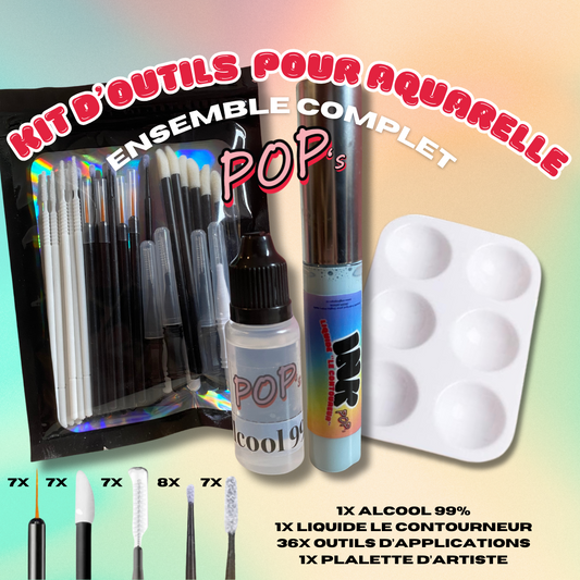 Kit d’outils pour aquarelle