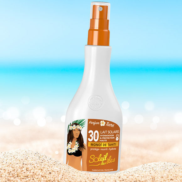 Lait Solaire FPS 30 au Monoï de Tahiti