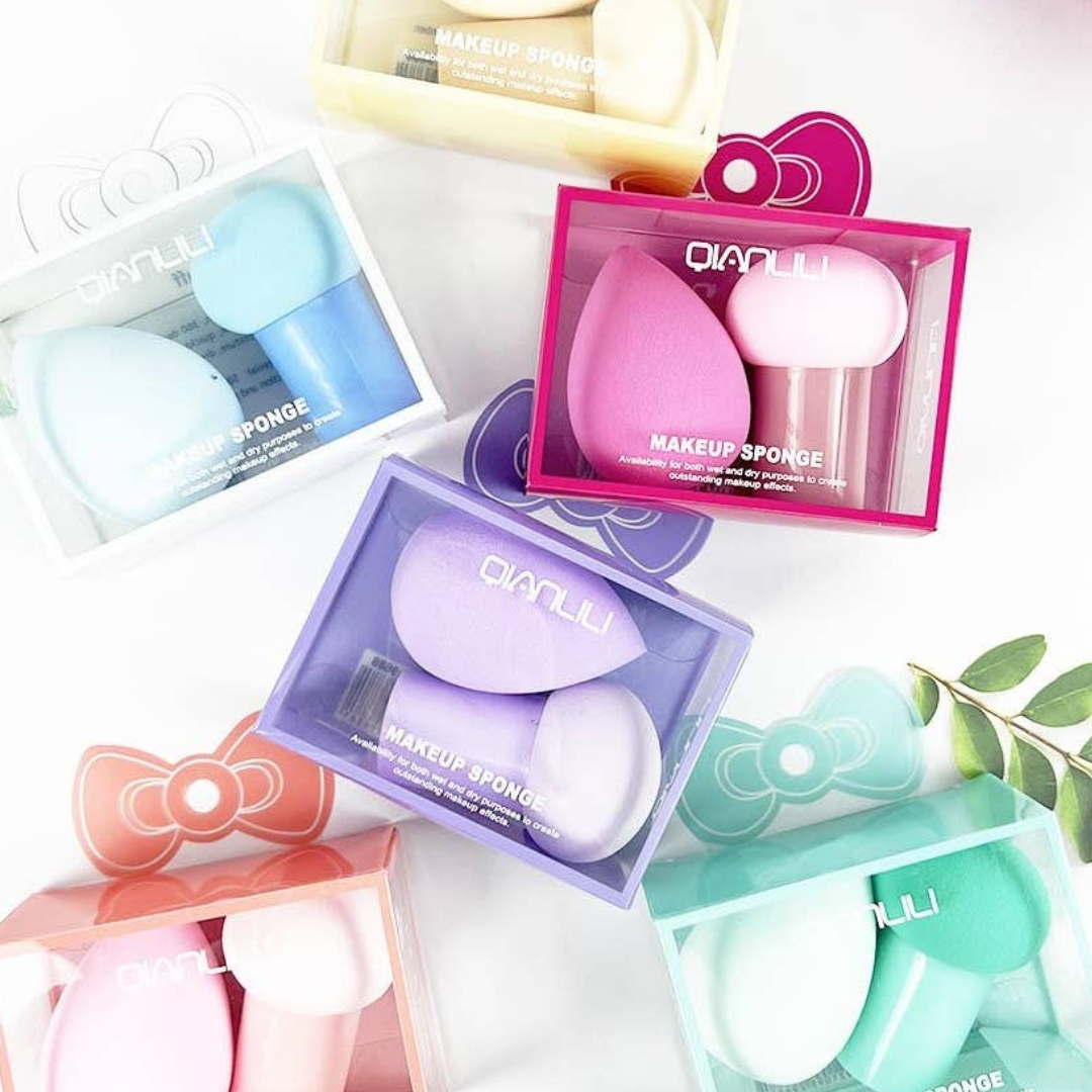 LOT DE 5 REVENTE - ensemble de 2 éponges beauté Blender