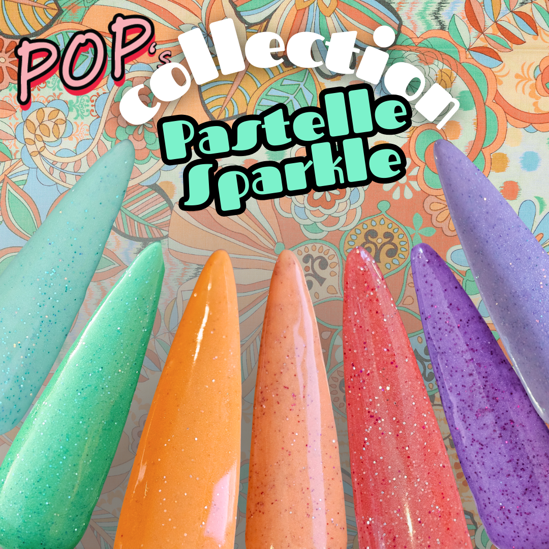 Pastelle Sparkle | Collection complète | 7× 1 oz