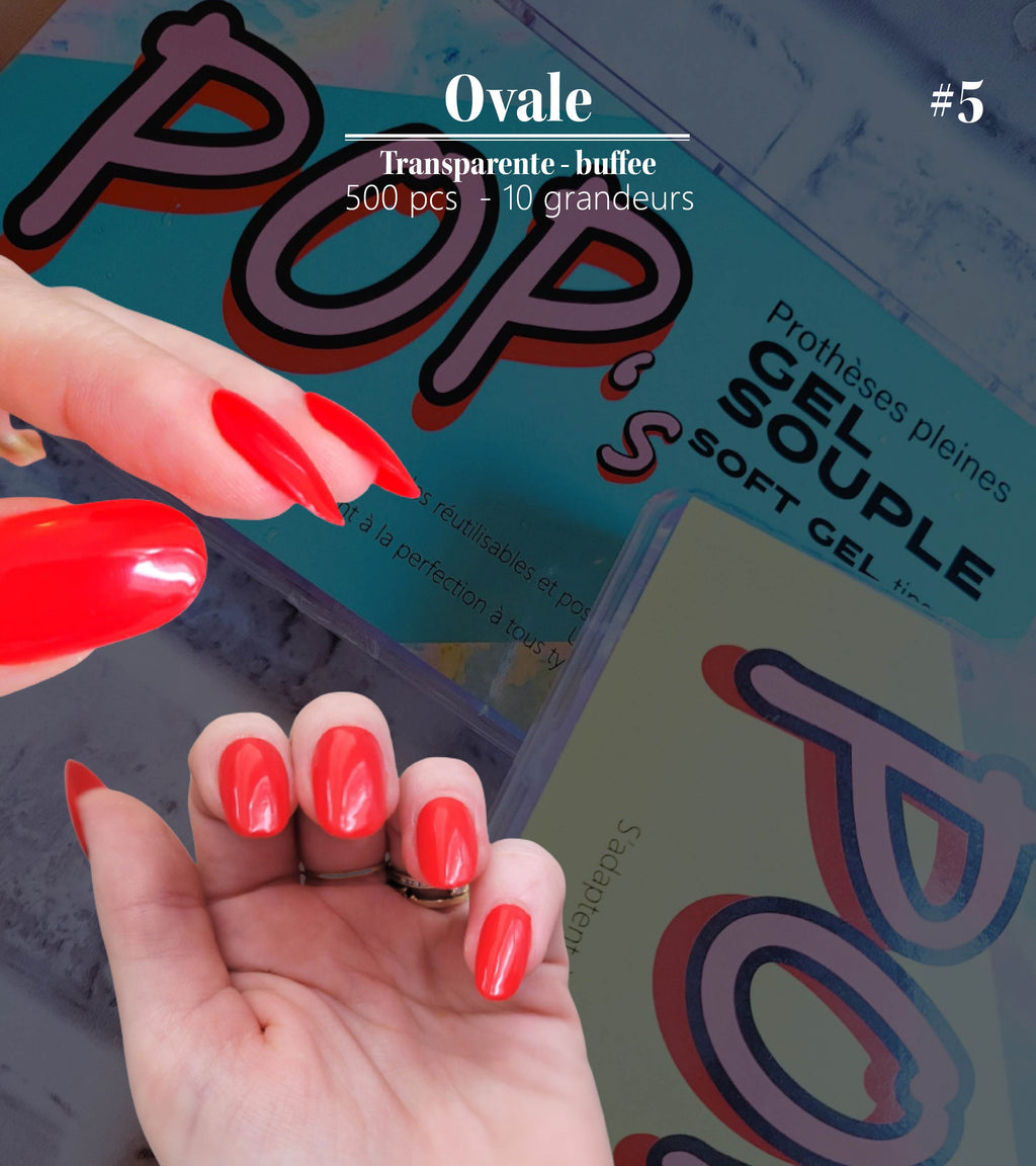 Capsules pleines gel souple - #5 Ovale moyen