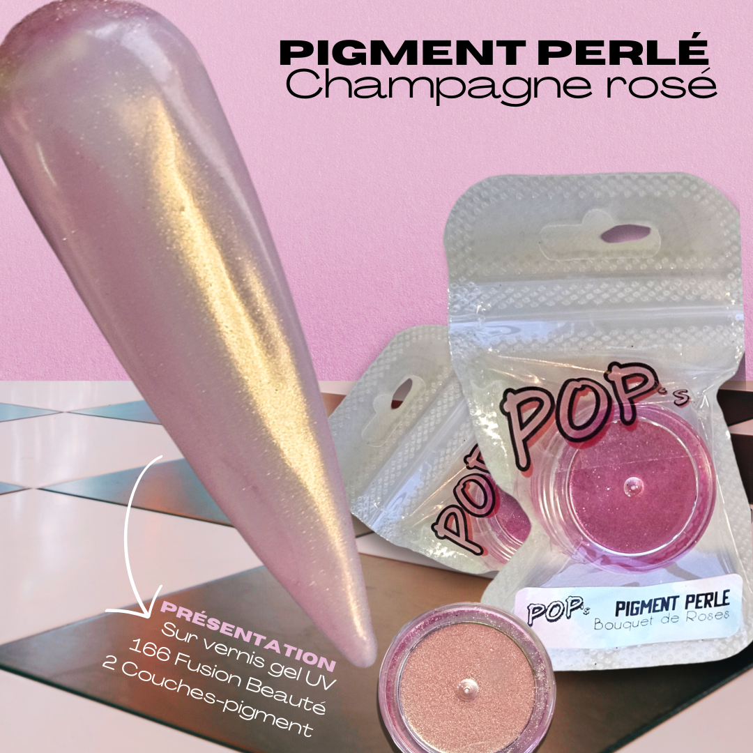 CHAMPAGNE ROSÉ | PIGMENT | Effet perle |