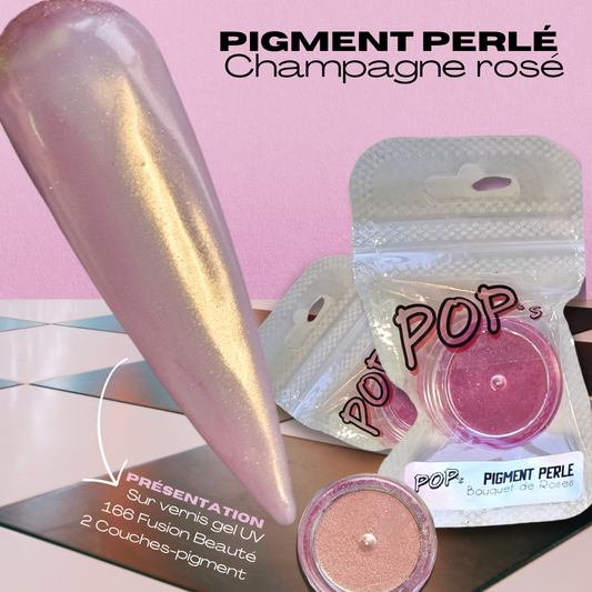 CHAMPAGNE ROSÉ | PIGMENT | Effet perle |