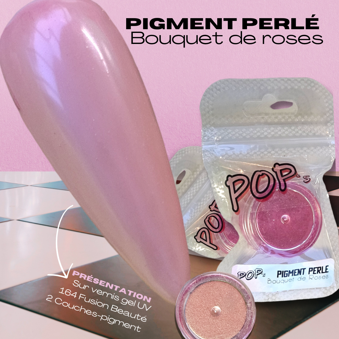 BOUQUET DE ROSES| PIGMENT | Effet perle |