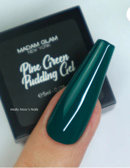 PUDDING GEL | Pine green | Madam Glam