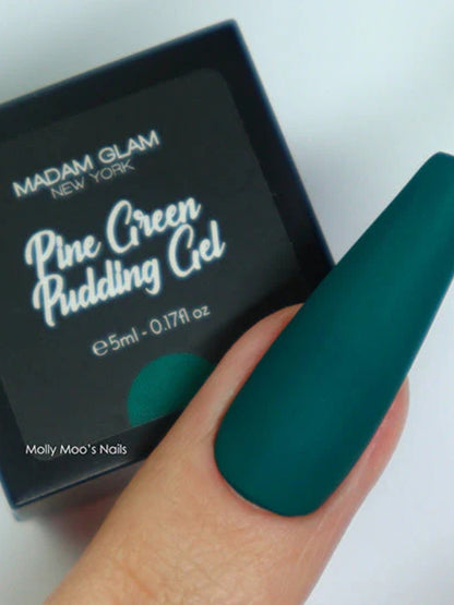 PUDDING GEL | Pine green | Madam Glam